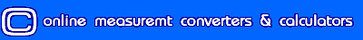 FREE Online Measurements Converters and Calculators